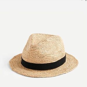 J.Crew Packable straw hat
